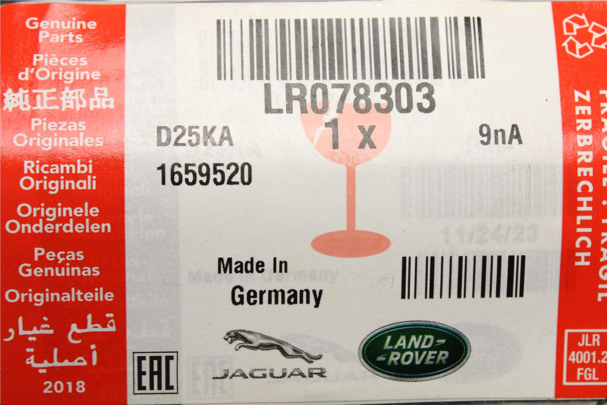 Range Rover Evoque 2012-2018 wiper blade (front left) LR078303