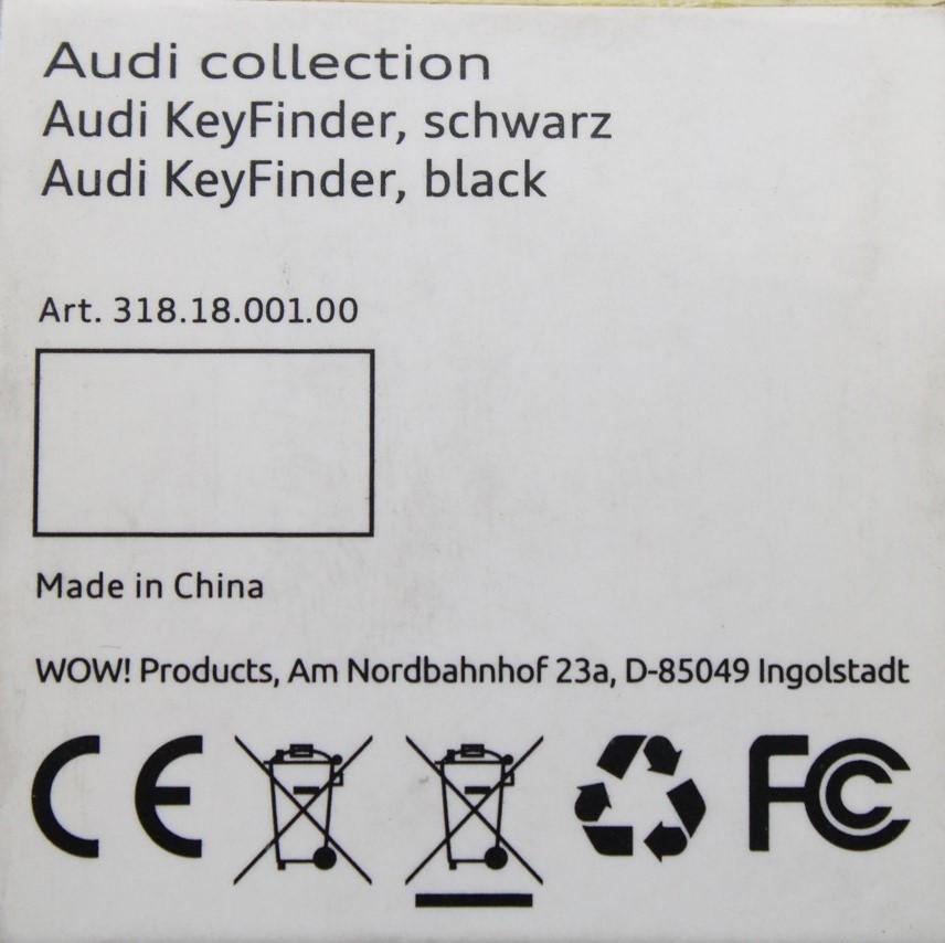 Audi Bluetooth key finder 3181800100