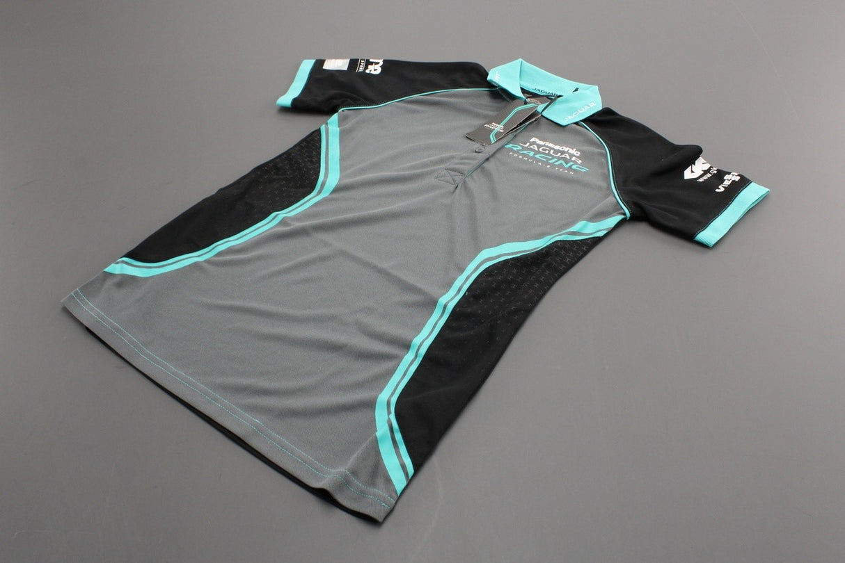 Jaguar racing Formula-E polo shirt (women's 8) JFPW341GYI