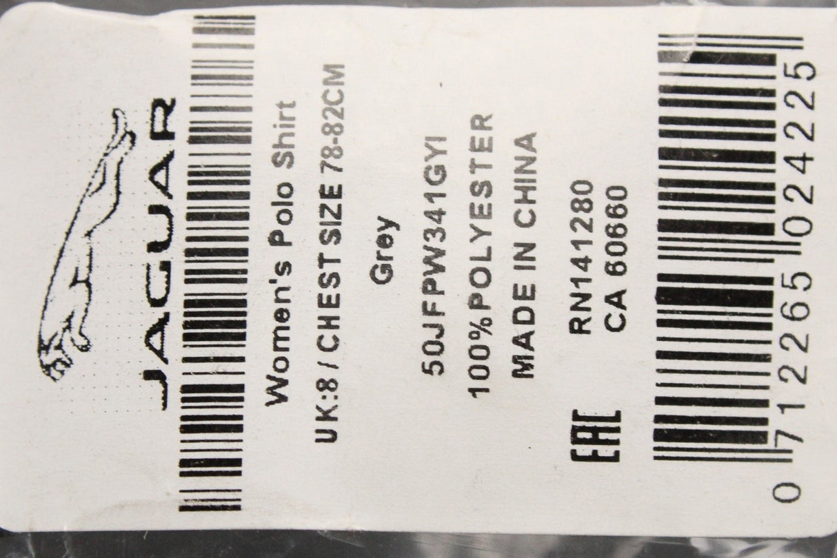 Jaguar racing Formula-E polo shirt (women's 8) JFPW341GYI