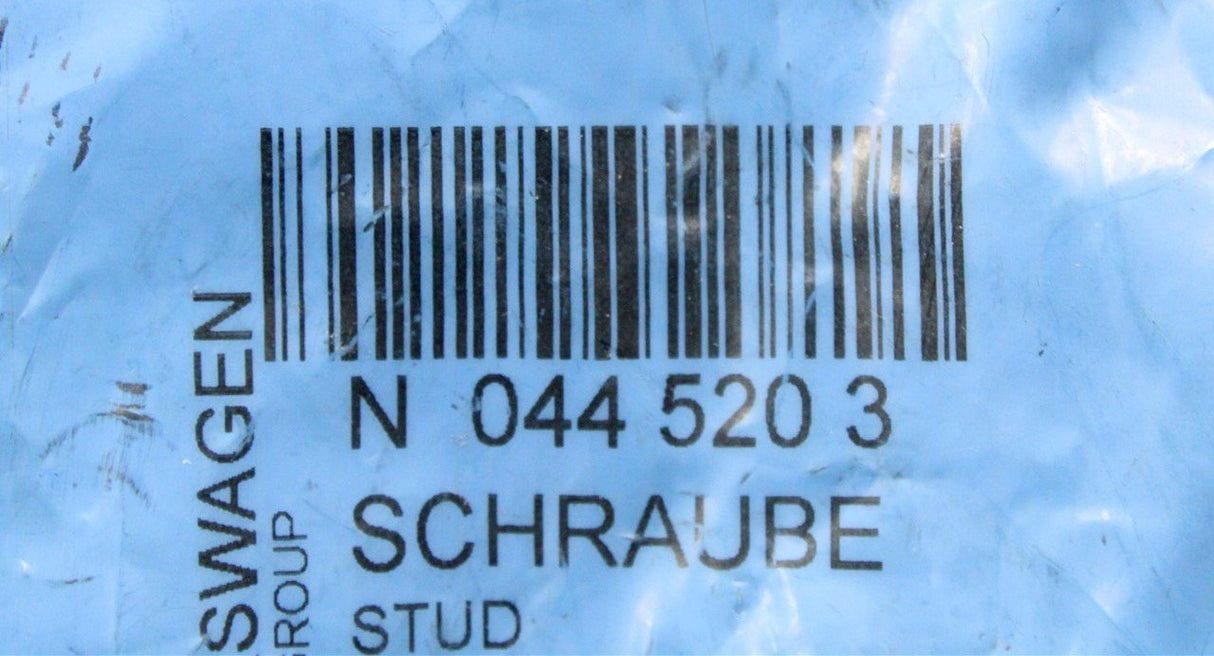 VW Audi Skoda SEAT threaded stud pin M10x28 (x1) N0445203