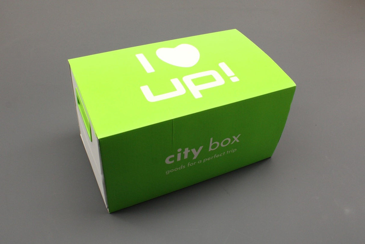 VW Up! accessory city box stowage organiser kit green 000061104 212