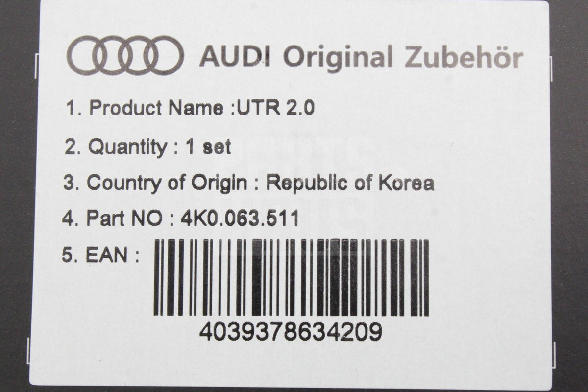 Audi front universal traffic recorder 4K0063511