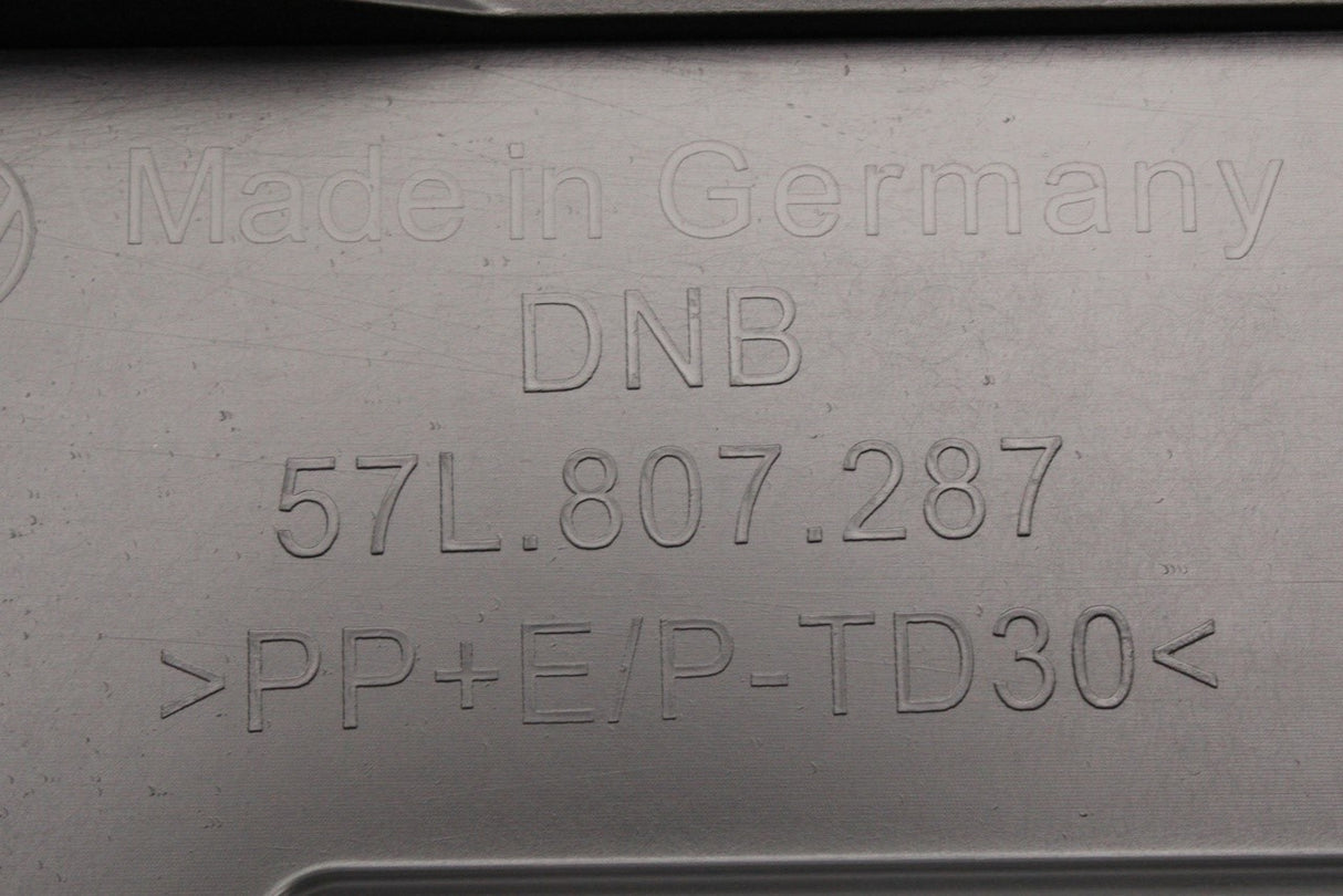 VW Tayron 2025-on licence number plate bracket (front) 57L807287 9B9