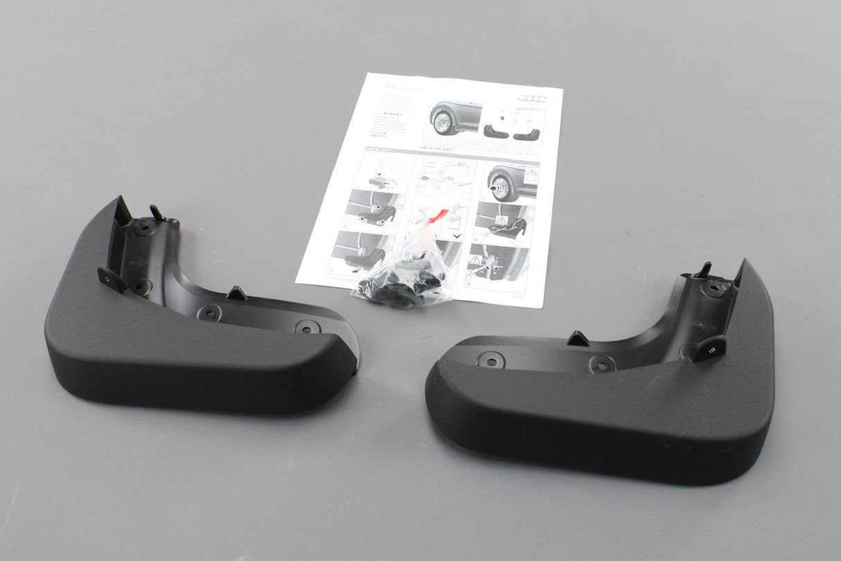 Audi Q5 2017-Onward front mud flaps (not S-line) 80A075111