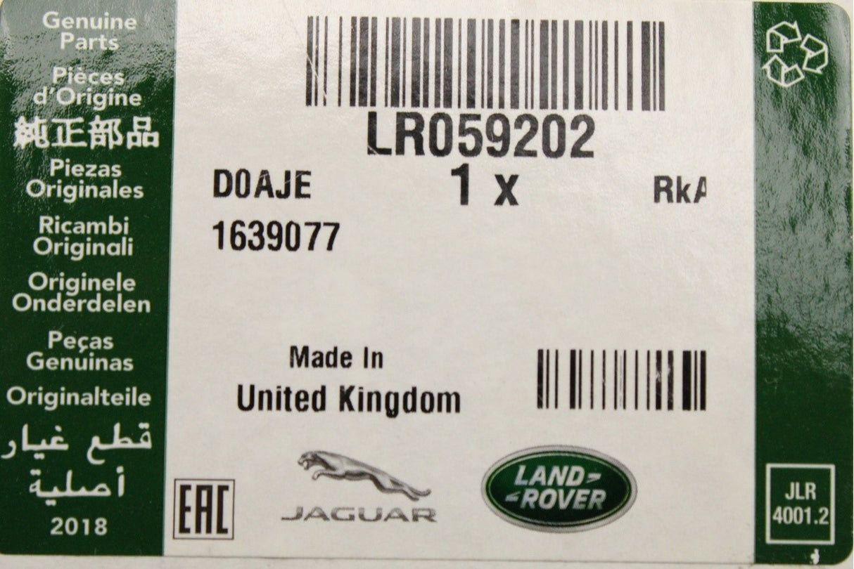 Land Rover Discovery sport 2015-on isofix bezel (rear right) LR059202