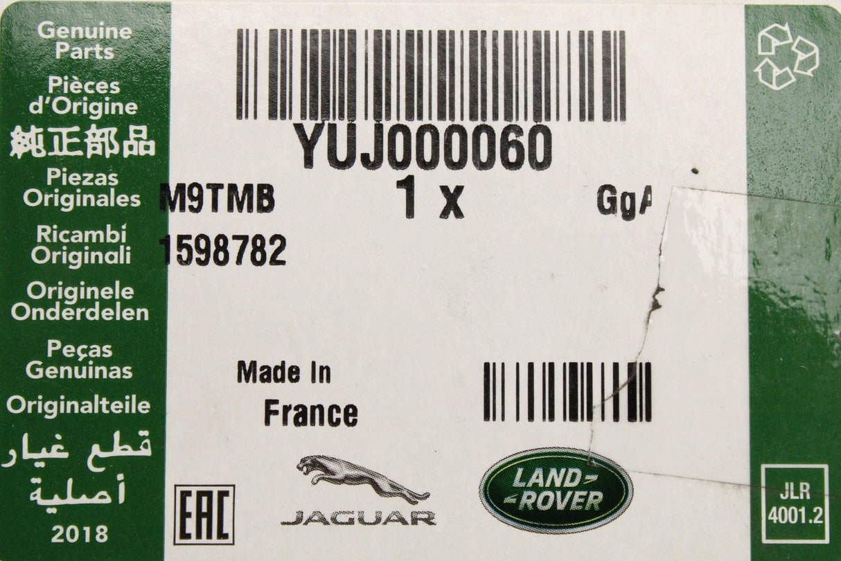 Land Rover Discovery 2 Freelander cigar lighter assembly YUJ000060