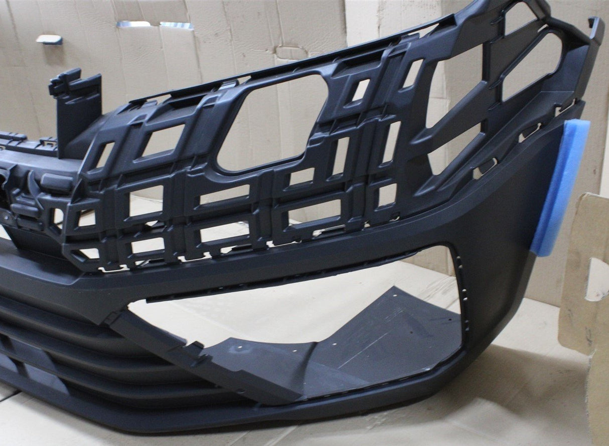 VW Crafter 2017-2021 Front bumper cover (Satin Black) 7C0807217 9B9