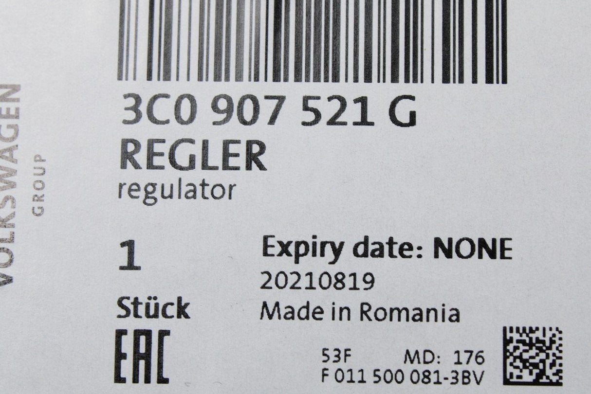 VW Caddy CC Passat T6 Tiguan Audi Q3 heater blower resistor 3C0907521G