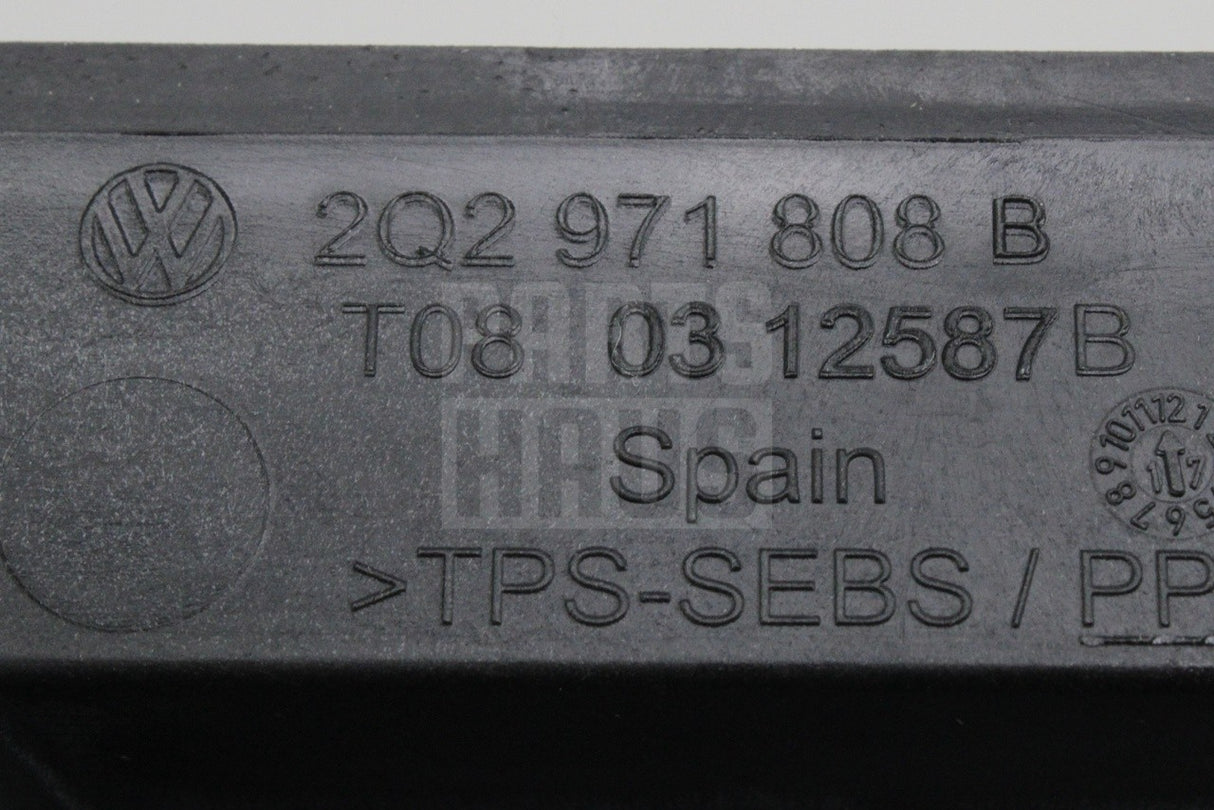VW Audi Skoda SEAT RHD bulkhead seal frame 2Q2971808B