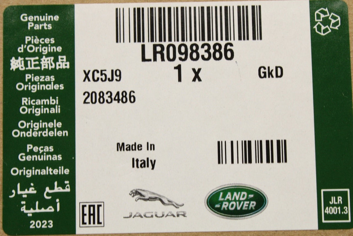 Land Rover Discovery 4/5 Range Rover Sport Velar 10-on oil pump LR098386