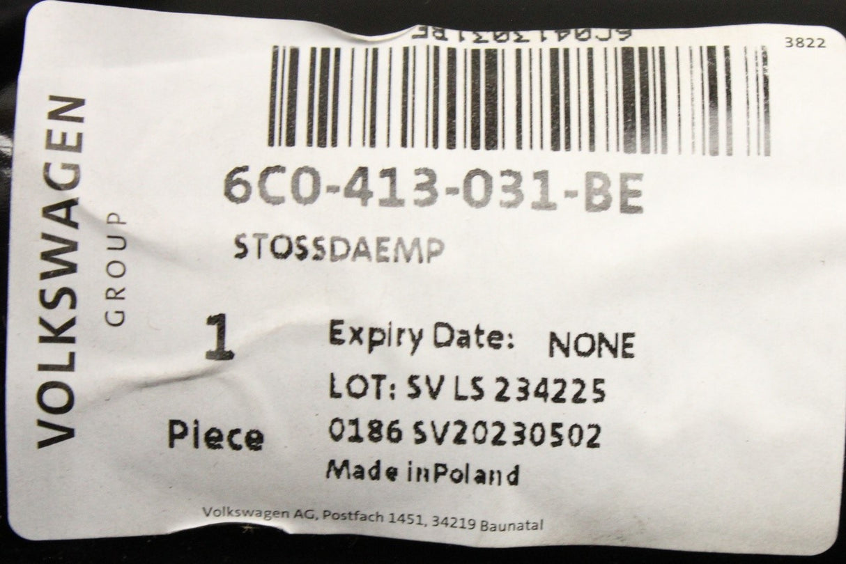 Audi A1 2015-18 front suspension shock absorber 6C0413031BE