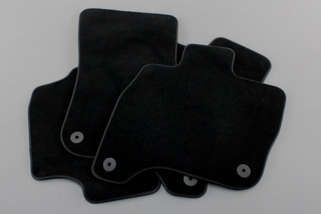 VW e-Golf 2014-21 LHD ONLY Black textile floor mats set 5GE863011 EUN
