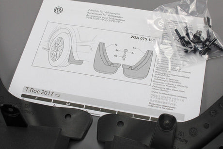VW T-Roc 2018- Rear mud flaps pair accessory 2GA075101