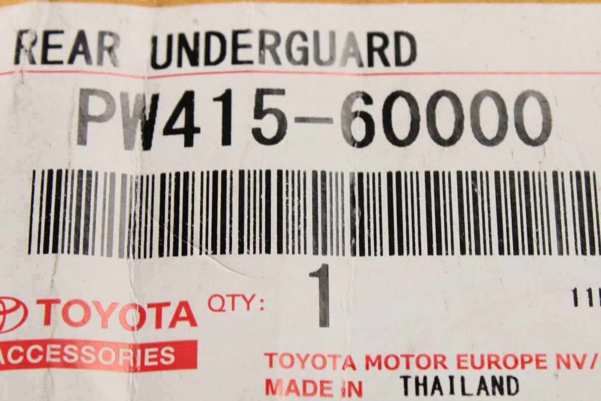 Toyota Land Cruiser under guard (rear) PW415-60000