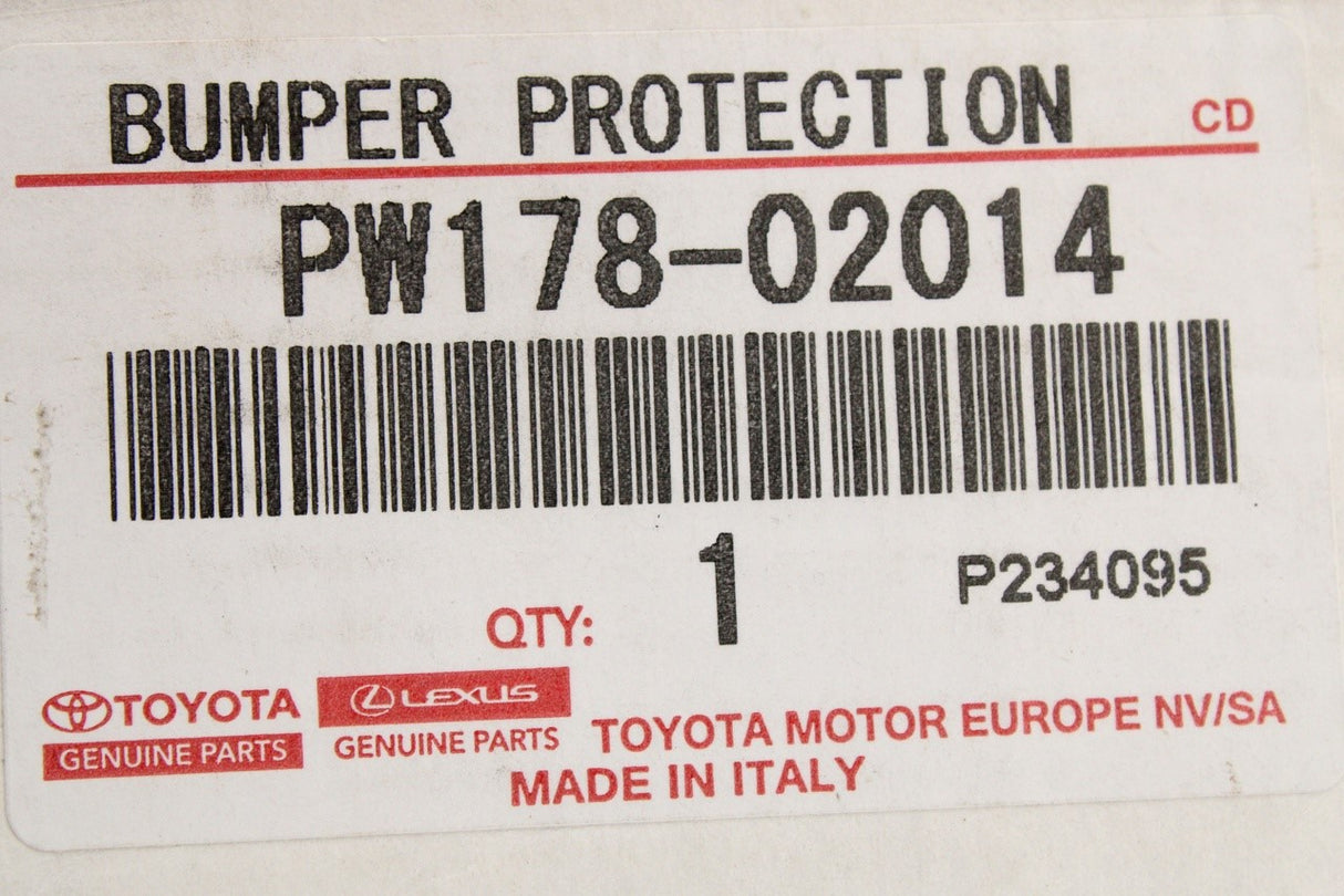 Toyota Corolla 2019-on rear bumper protection plate PW178-02014