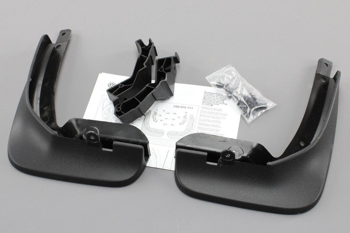 VW Up! 2012-on accessory front mud flaps set 1S0075111