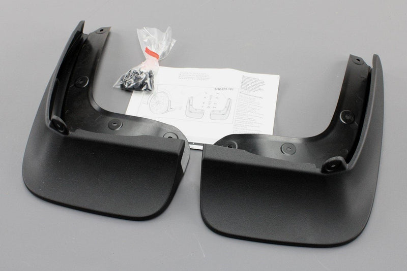 VW Golf MK8 2020-on accessory mud flap set (front & rear) 5H0075101/111