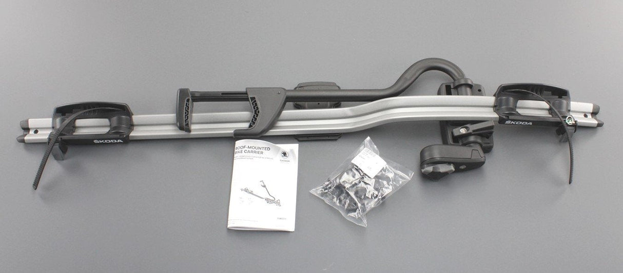 Skoda accessory bicycle roof rack for roof bars 000071128P