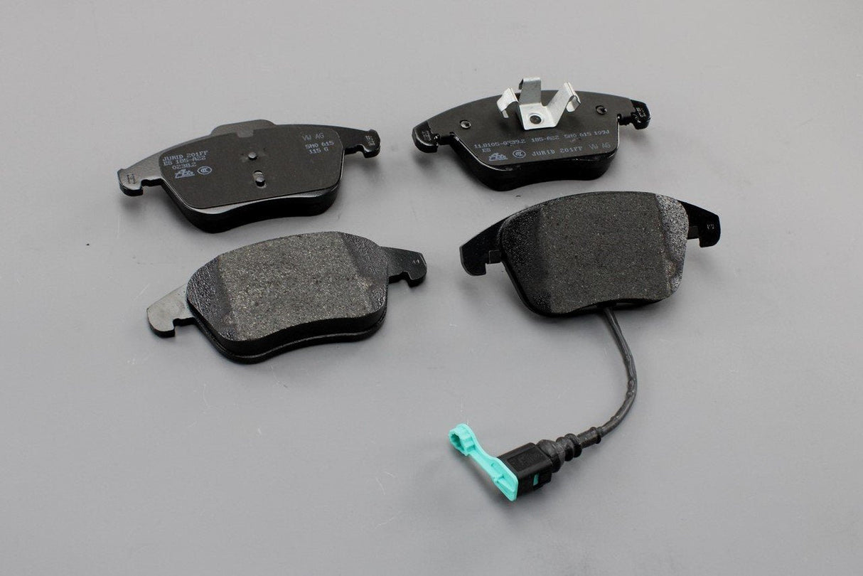 VW Tiguan 08-16 Audi Q3 12-18 front brake pads set (312mm) 5N0698151D