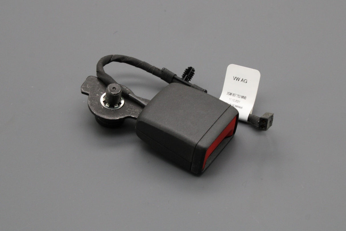 VW T-Cross 2019-on rear seat belt buckle (left) 2GM857753 MNB