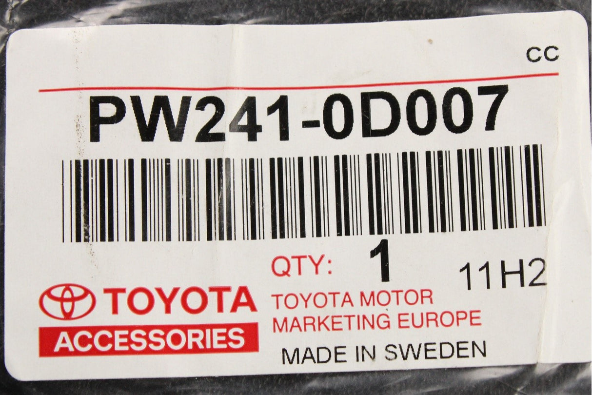 Toyota Yaris seat back protection mats PW241-0D007