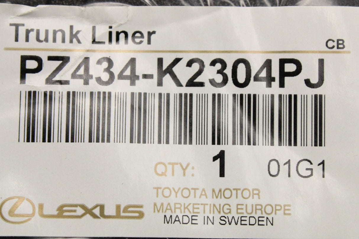 Lexus RX Phase 3 boot liner PZ434-K2304-PJ