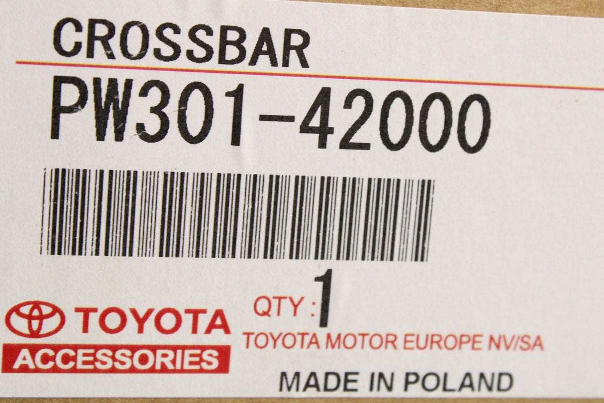 Toyota Rav 4 2018-on roof bars PW301-42000