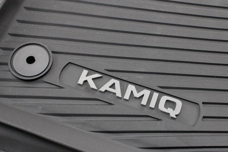 Skoda Kamiq 2019-On Front rubber all weather floor mats (RHD) 658061502A