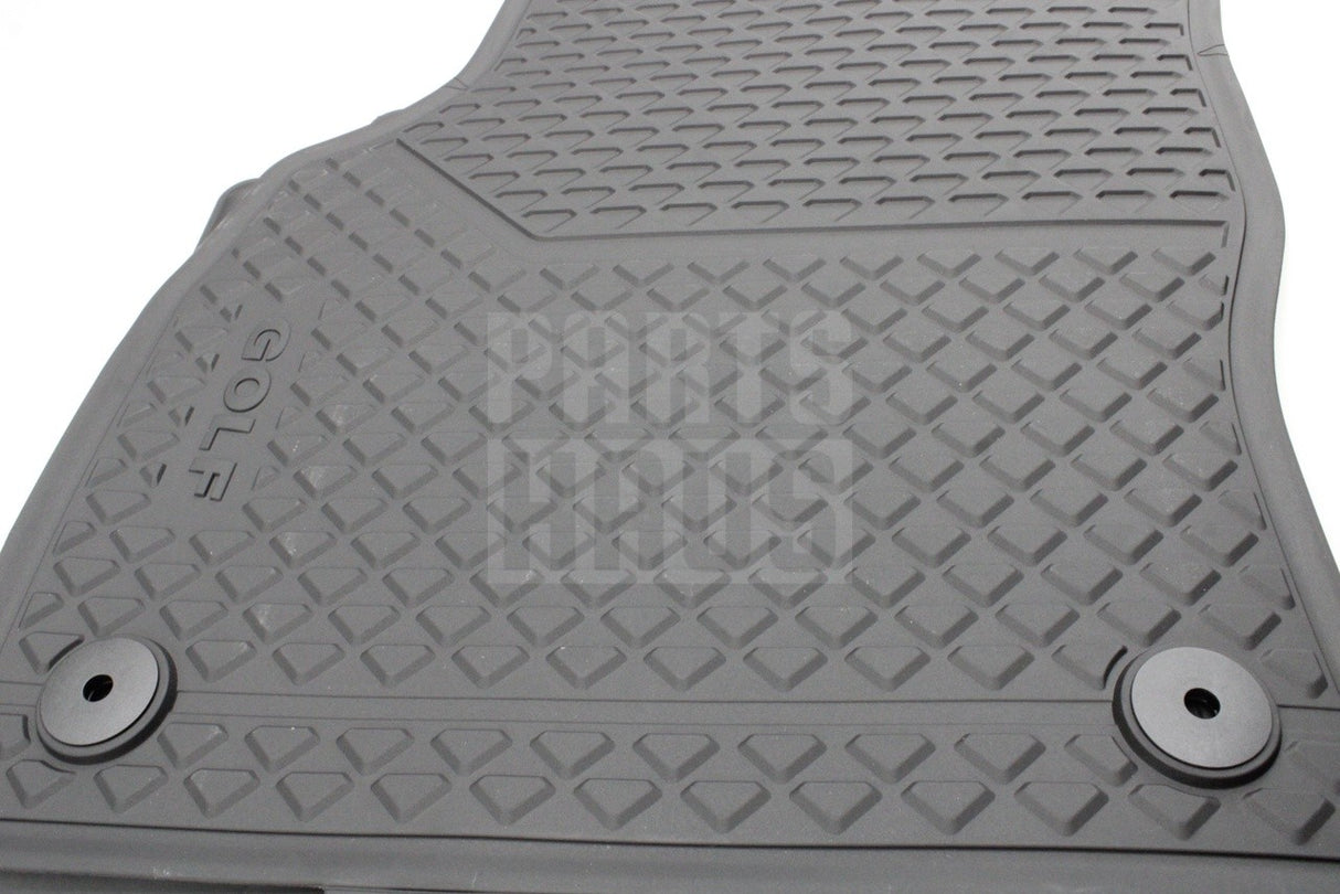 VW Golf MK7 MK7.5 2013-20 front rubber floor mats RHD 5G2061502A 82V