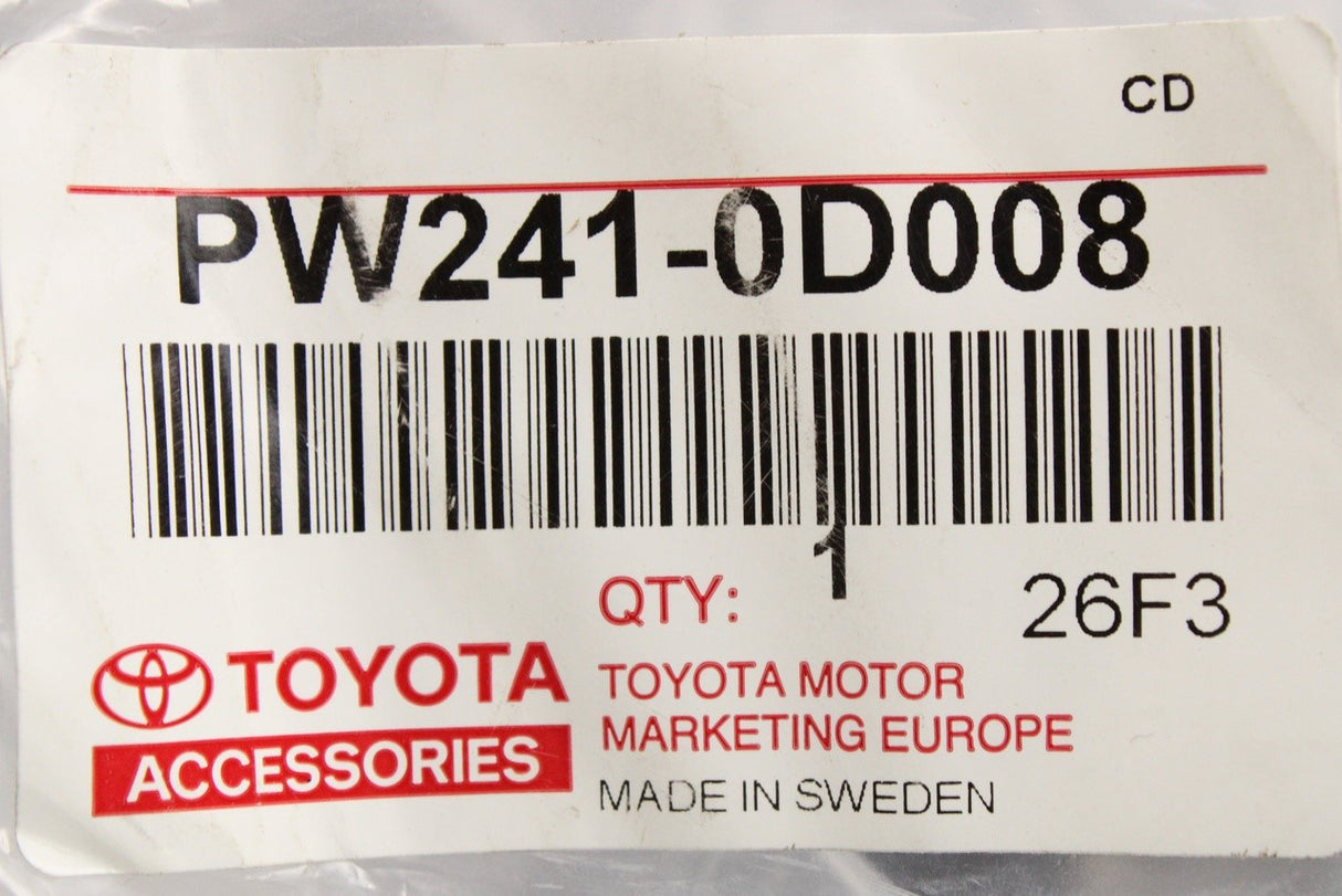 Toyota Yaris Cross seat back protection mats (rear) PW241-0D008
