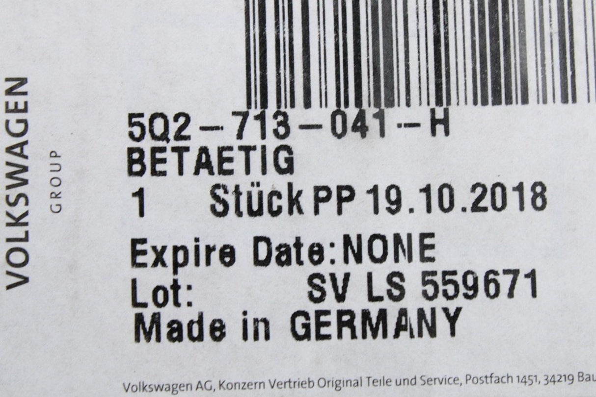 VW Golf MK7 MK7.5 2013-20 DSG gear selector mechanism 5Q2713041H