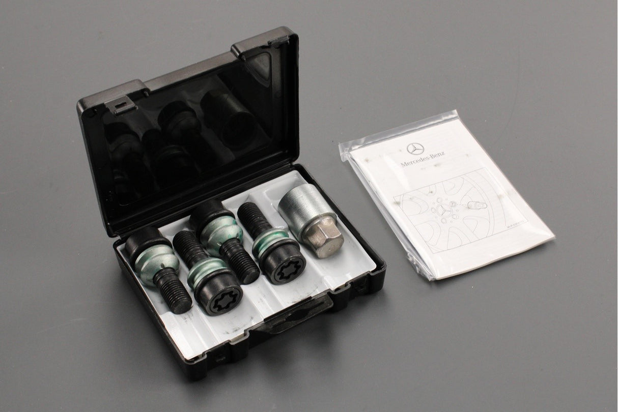 Mercedes-Benz alloy wheel anti-theft wheel bolts (black) A0019901107