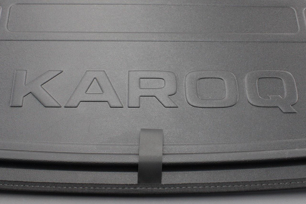 Skoda Karoq 2017-On double-sided boot luggage compartment mat 57A061163
