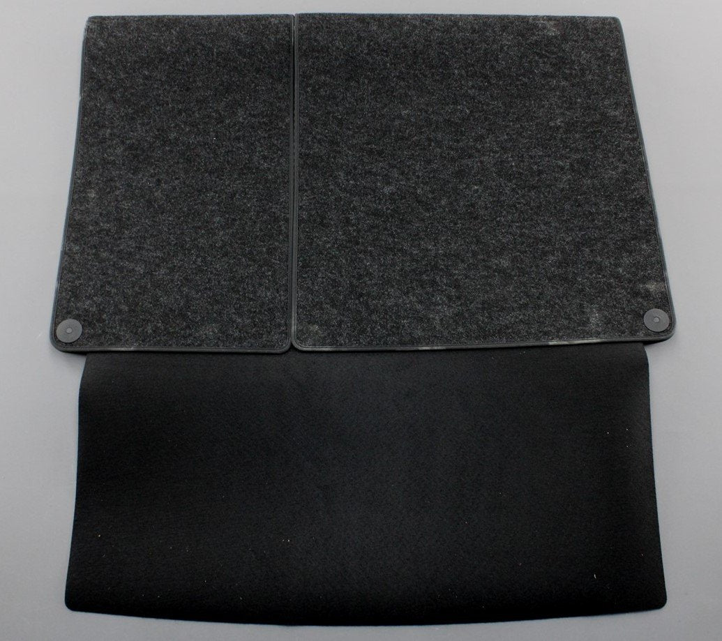 Skoda Kamiq 2019-On fold-out rubber textile boot luggage mat 658061210