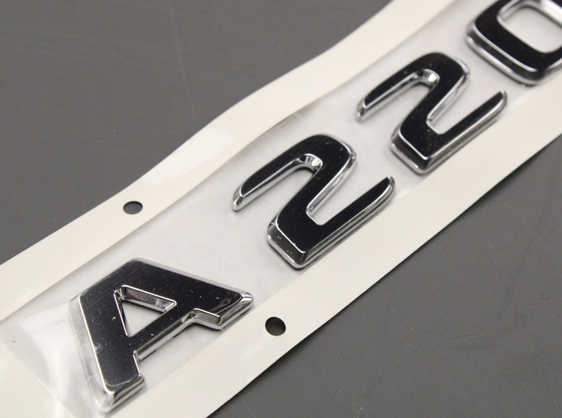 Mercedes-Benz W177 A-Class A220d rear chrome badge A1778171600