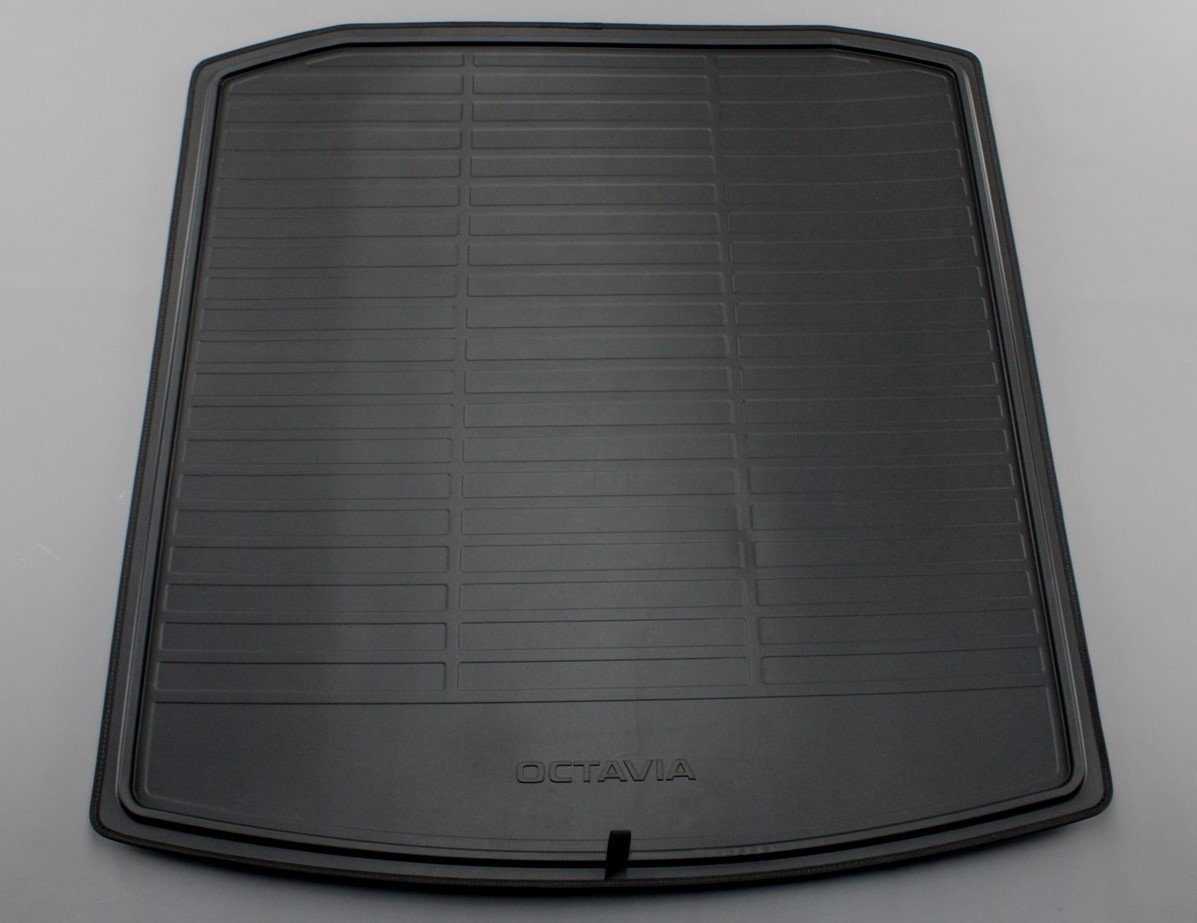 Skoda Octavia Saloon 2020-On double sided boot luggage mat 5E6061163