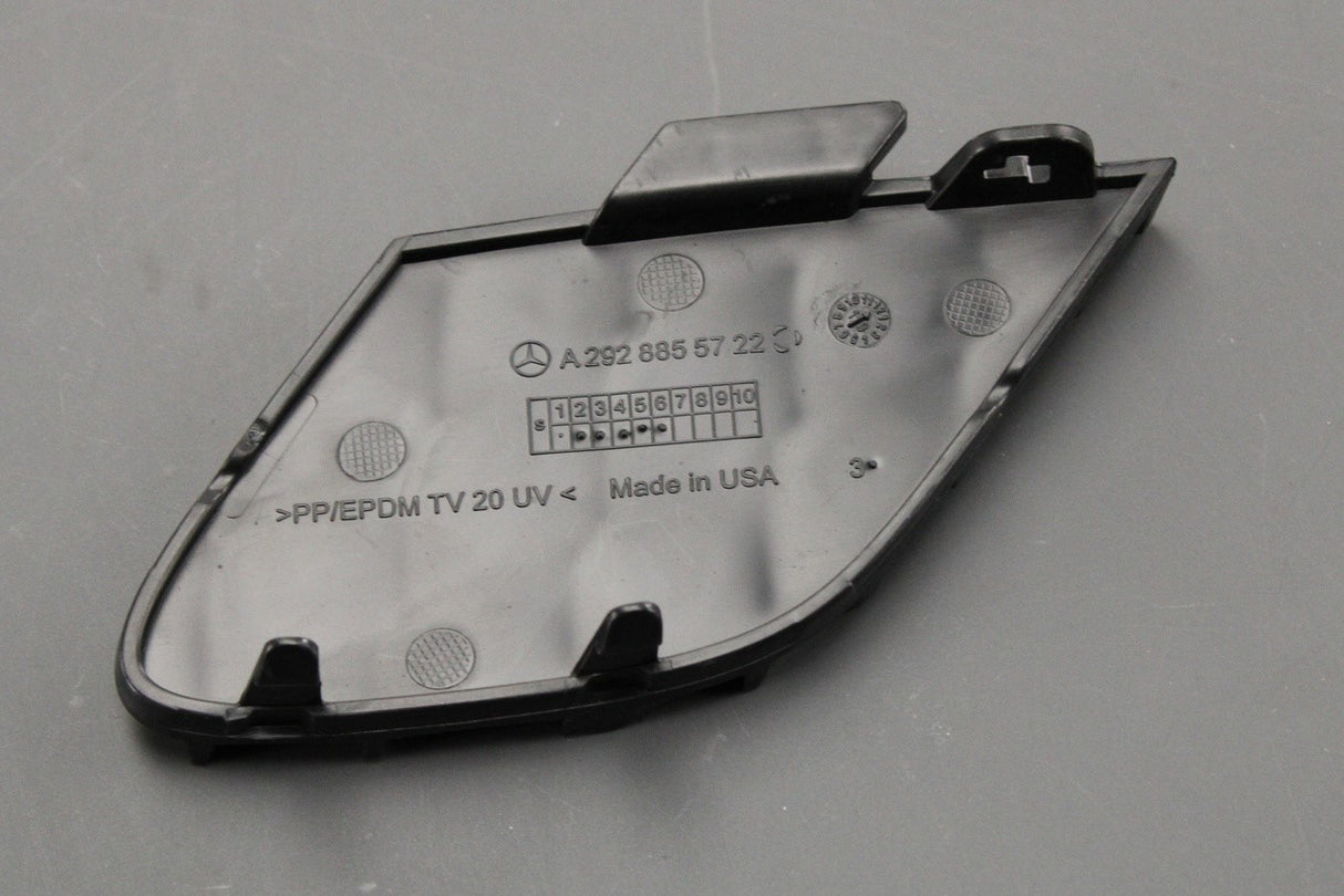 Mercedes-Benz GLE 15-19 front bumper towing eye cover A2928855722