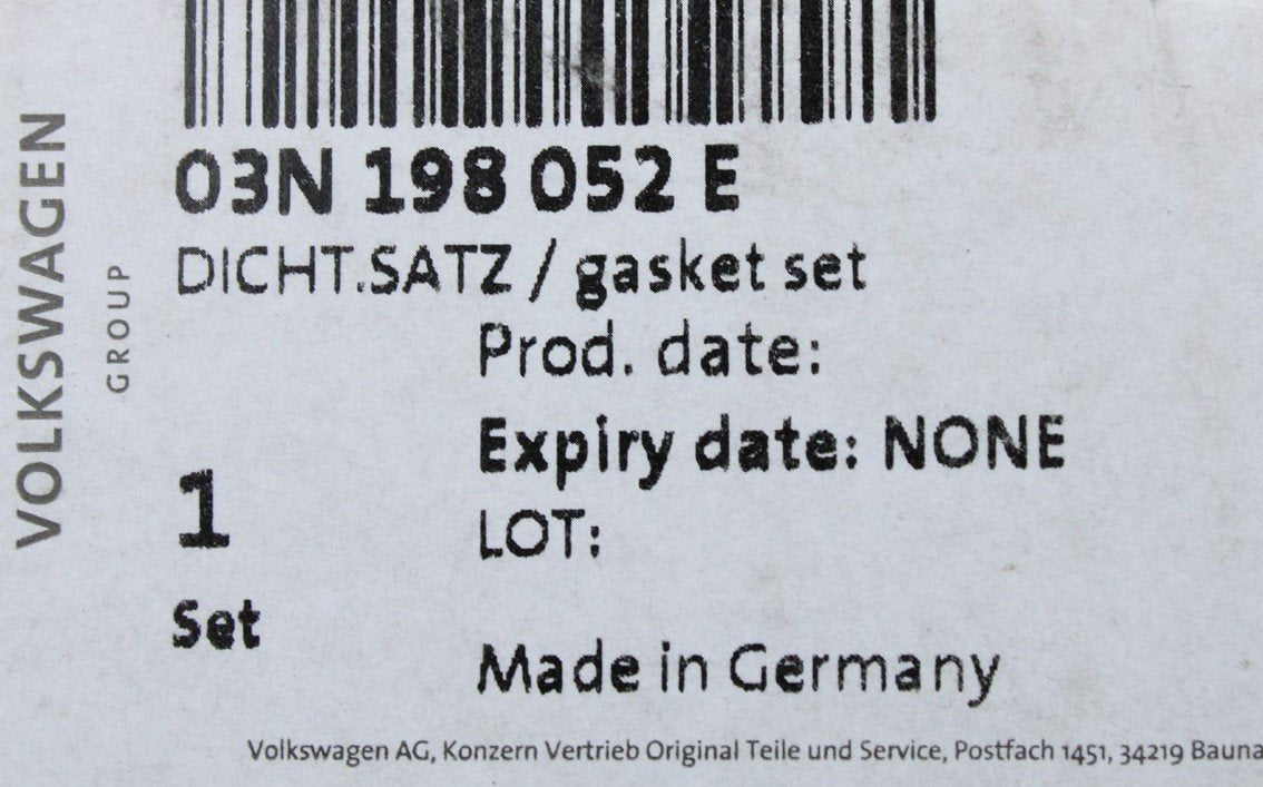 VW Transporter T6 Crafter turbo exhaust manifold gasket set 03N198052E