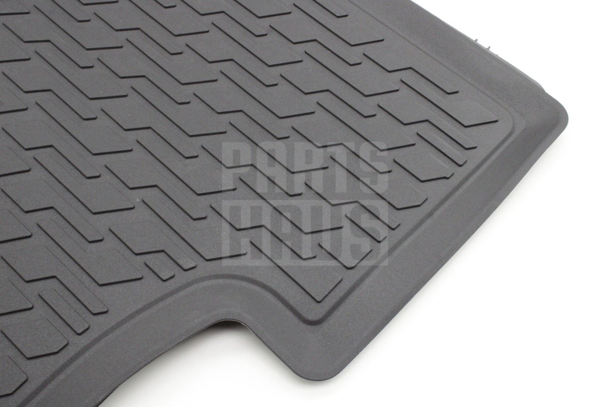 VW Polo Taigo 2022-on rear rubber all-weather floor mats 2G7061512 82V