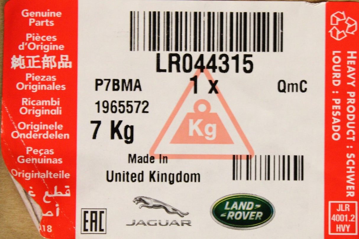 Land Rover Defender 2007-16 sliding window glass (right) LR044315