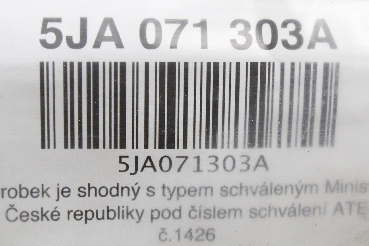 Skoda Rapid 2013-Onward door sill protector set (black) 5JA071303A