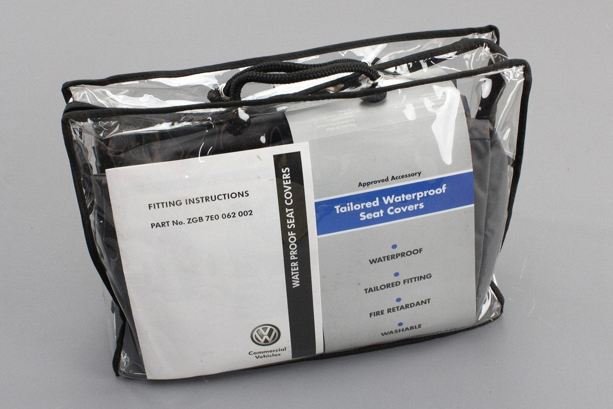 VW Transporter T5.1 1+2 front waterproof seat cover set ZGB7E0062002