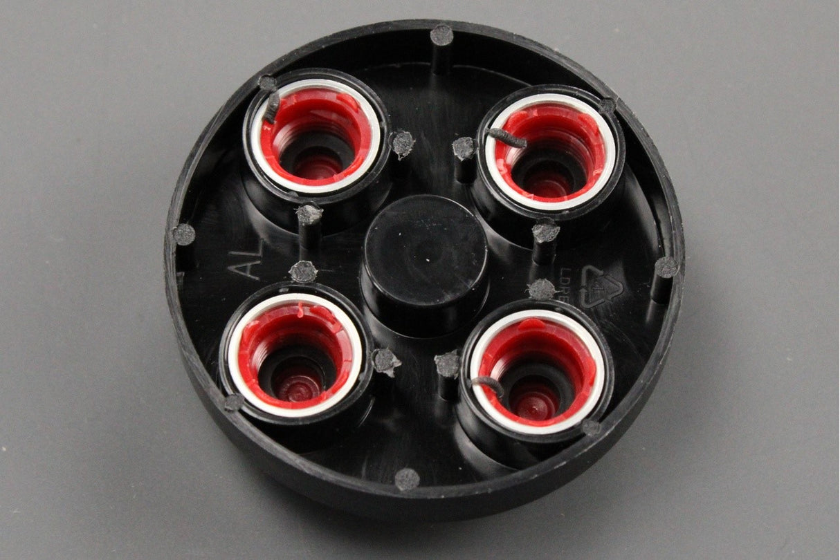 Jaguar union jack flag valve stem caps C2D60781