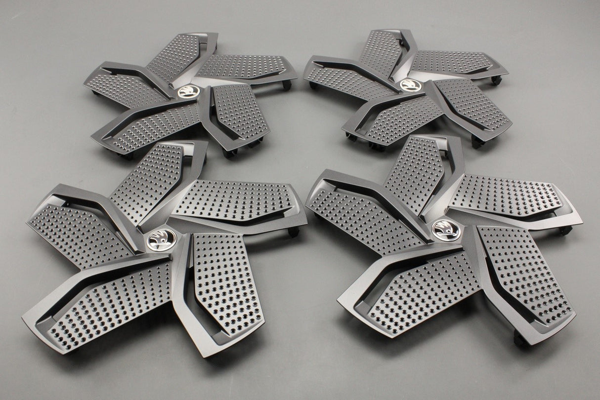 Skoda Enyaq VRS 2022-on 21" alloy wheel trim cover (x4) 5LA601169B ZG6