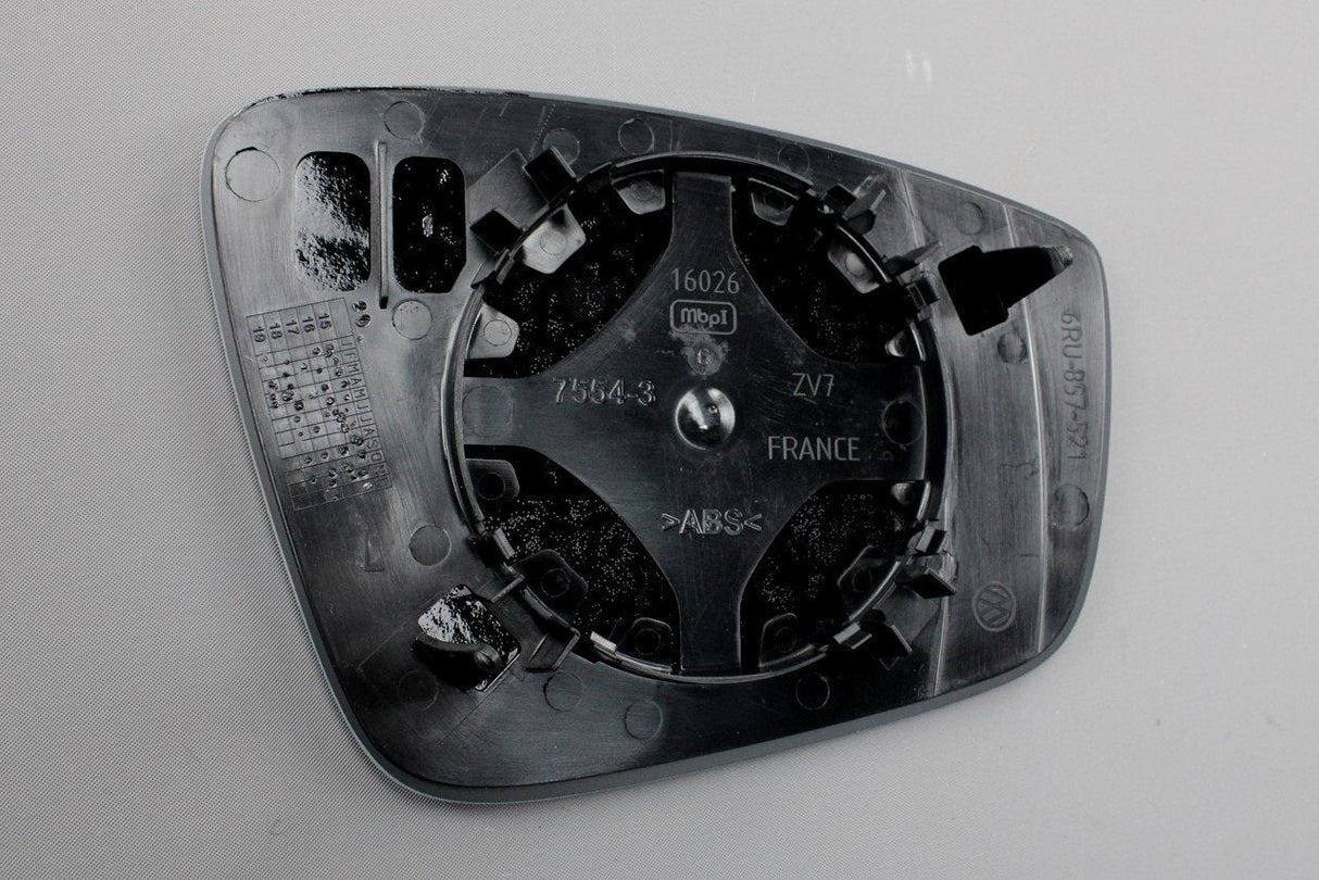 VW Up! Skoda Citigo SEAT Mii wing mirror glass (left) 6RU857521A