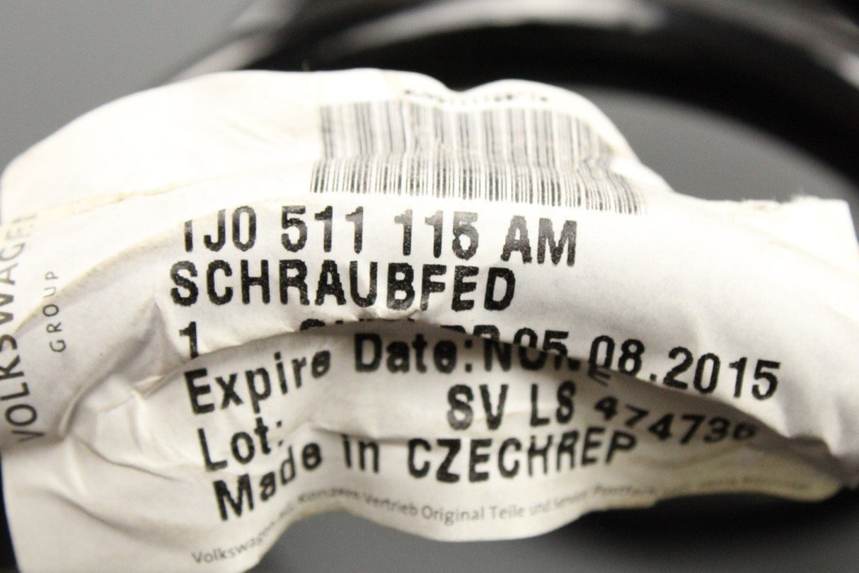 VW Bora Skoda Octavia Rapid SEAT Toledo coil spring (rear) 1J0511115AM