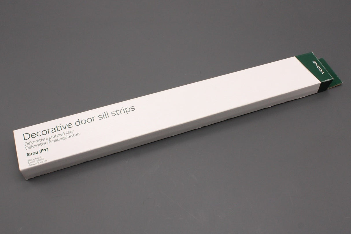 Skoda Elroq 2025-on door sill protector strips (front) 5LJ071303A