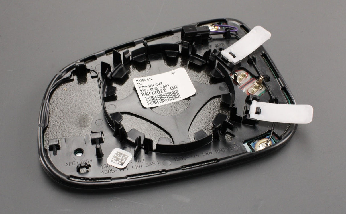 Jaguar I-Pace XE XF XJ XK 2006-on wing mirror glass (right) C2C37095