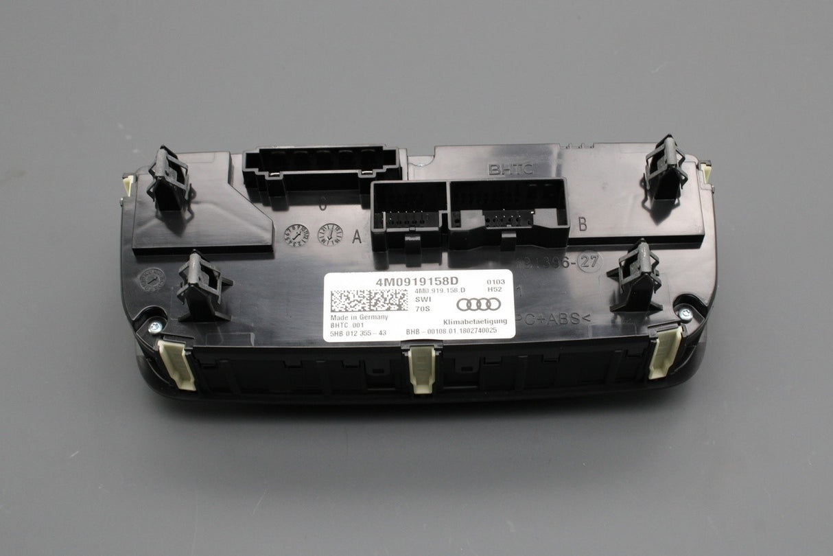 Audi Q7 2016-on rear climate control and display unit 4M0919158D SWI